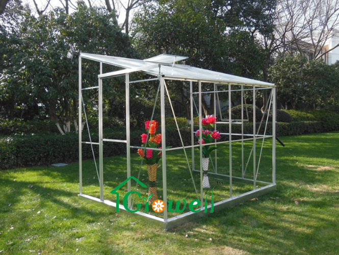 Garden Glass leanto greenhouse LSG6