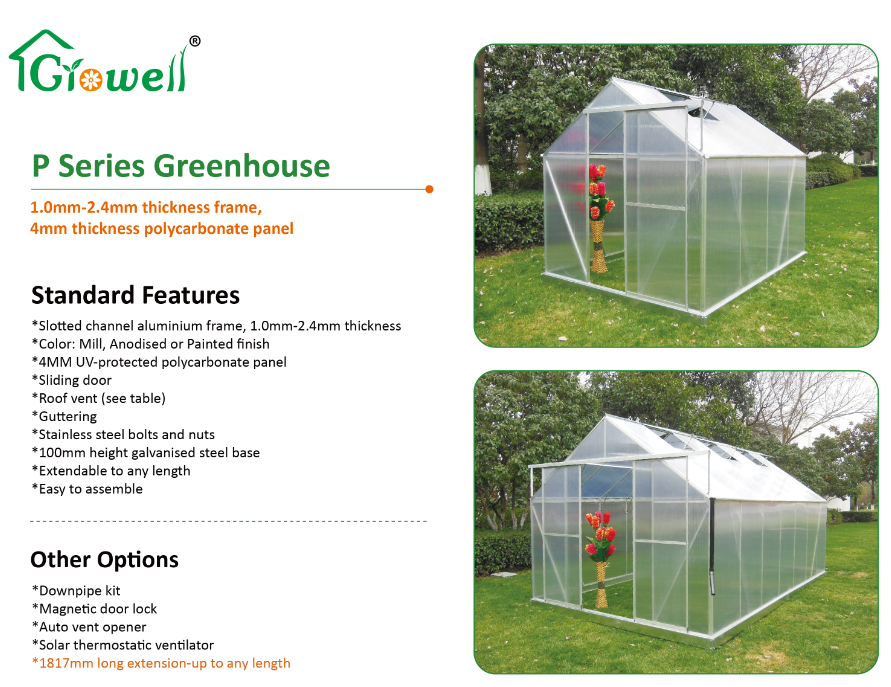 Garden promotion greenhouse P814
