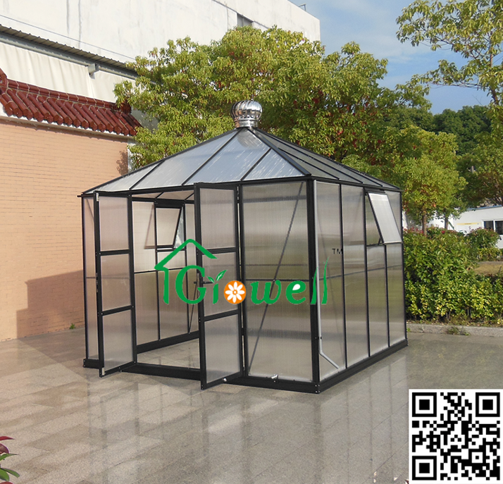 TET1010 Series Tetragonal greenhouse for gardening