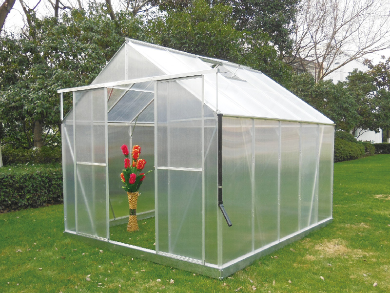 Aluminium polycarbonaat kas te koop